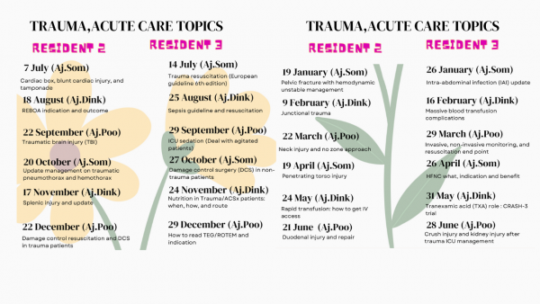 Tauma-Acute Care Topics 2023