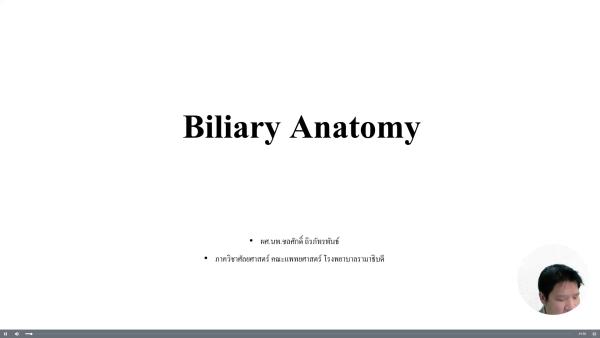 Biliary Anatomy
