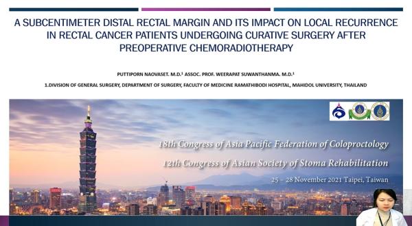 Rectal margin APFCP