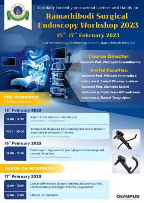 Ramathibodi Surgical Endoscopy Workshop 2023