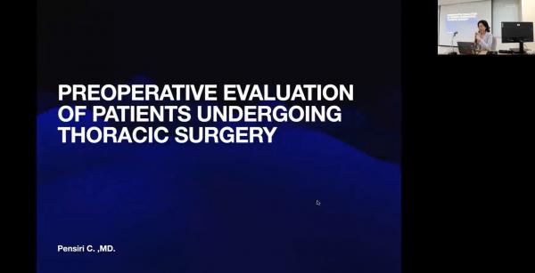 Preoperative evaluation thoracic surgery