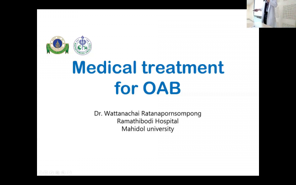 Medical treatment for OAB