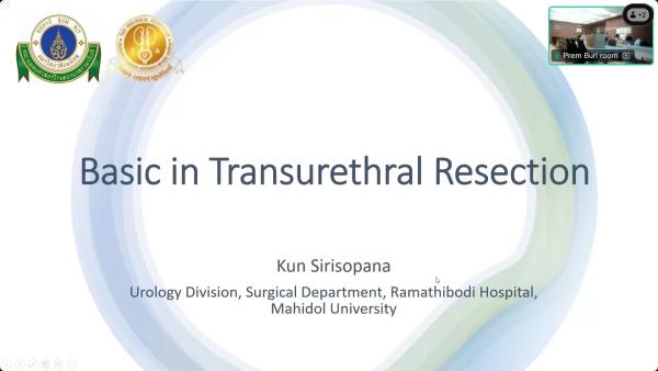Basic in Transurethral Resection
