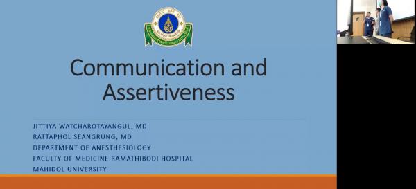 Communication and Assertiveness