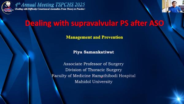 Dealing with supravalvular PS after ASO