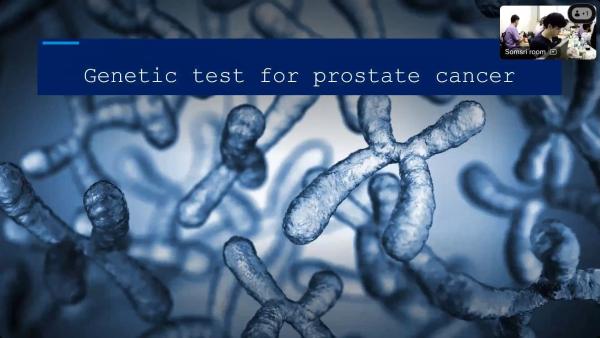 Genetic test for prostate cancer
