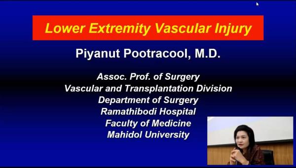 Lower extremity vascular injury