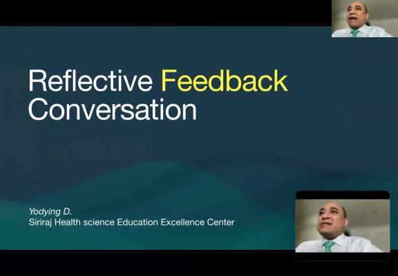 Reflective feedback conversation