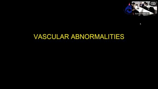 Vascular Abnormalities