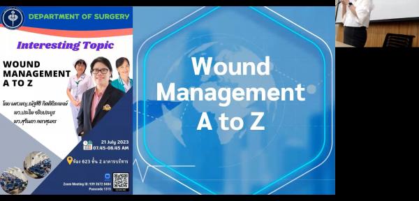 Wound management A to Z